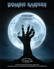cover Zombie Raiders Concert Band sheet music cover